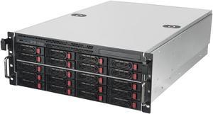 Silverstone 4U 20-bay 2.5" / 3.5" HDD / SSD rackmount storage server chassis with Mini-SAS HD SFF-8643 12 Gb/s interface