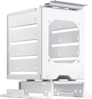 Server chassis 3.5" HDD cage for Silverstone RM400 / RM41-506 / RM41-H08 case accessroies, support 4x3.5" HDD, 1x2.5" HDD and 1x 8025 fan slot, Material