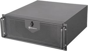 SilverStone 4U rackmount server chassis with liquid cooling compatibility,RM42-502