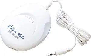 Sangean America, Inc. PS-100 Pillow 3.5mm Aux Portable Speaker, White, One Size Sangean America, Inc. PS-100 Pillow 3.5mm Aux Portable Speaker, White, One Size