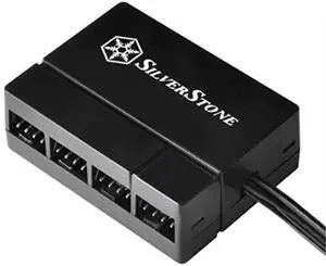 SilverStone PWM Fan Hub System Cables, Black (CPF04) SilverStone PWM Fan Hub System Cables, Black (CPF04)