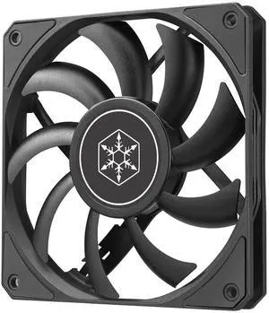 Silverstone Technology Air Slimmer 120 Enhanced Performance 120mm Slim Fan with Full-Range PWM, (SST-AS120B),Black Silverstone Technology Air Slimmer 120 Enhanced Performance 120mm Slim Fan with Full-Range PWM, (SST-AS120B),Black