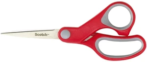 Scotch Multi-Purpose Scissors, 6-Inch, 1-Pack | Stainless Steel Scissors for Paper, Light Cardboard, Fabric and Crafts, Soft Comfort Grip for Everyday Cutting Scotch Multi-Purpose Scissors, 6-Inch, 1-Pack | Stainless Steel Scissors for Paper, Light Cardboard, Fabric and Crafts, Soft Comfort Grip for Everyday Cutting