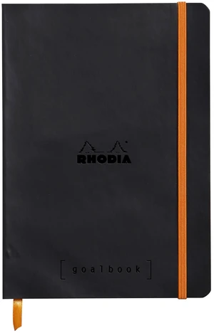 Rhodia Goalbook Journal, A5, Dotted - Black (117742C) Rhodia Goalbook Journal, A5, Dotted - Black (117742C)