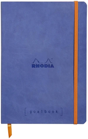 Rhodia Goalbook Journal, A5, Dotted - Sapphire Blue Rhodia Goalbook Journal, A5, Dotted - Sapphire Blue