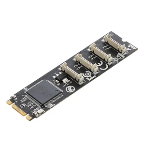 IOCrest 4 Port RS-232 DB9 Serial M.2 B+M Key Controller Card SY-PEX15072 (PCIe x1, Linux Compatible) IOCrest 4 Port RS-232 DB9 Serial M.2 B+M Key Controller Card SY-PEX15072 (PCIe x1, Linux Compatible)