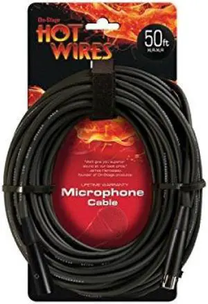 Microphone Cable (50', XLR-XLR)