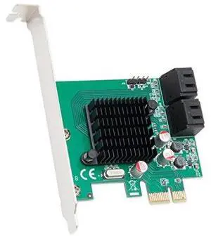 Syba 4 Port SATA III PCIe 2.0 x 1 Controller Card Components SD-PEX40099 Syba 4 Port SATA III PCIe 2.0 x 1 Controller Card Components SD-PEX40099