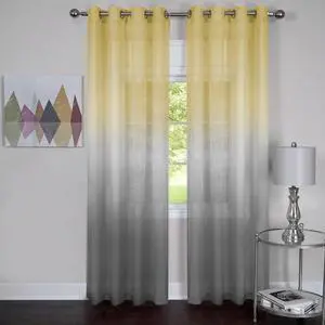 Rainbow - Single Grommet Panel - 52x84 Grey