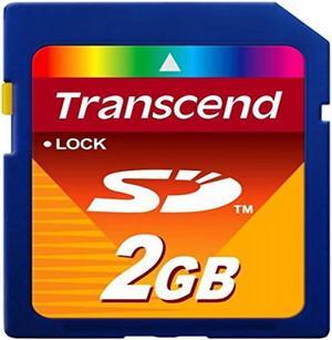 Transcend 2 GB SD Flash Memory Card (TS2GSDC)