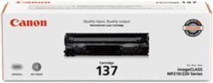 CANON IMAGECLASS MF212W 1-CRG137 SD BLACK TONER, 2.4k yield