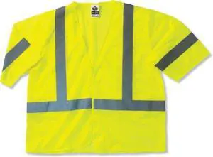 High Visibility Vest, Class 3, S/M, Lime