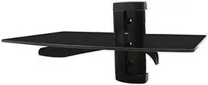 MegaMounts Tempered Glass Shelf Wall Mount