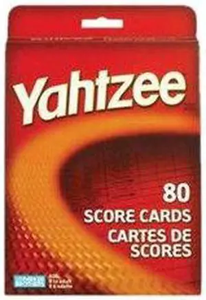 Yahtzee 80 Score Cards Yahtzee 80 Score Cards