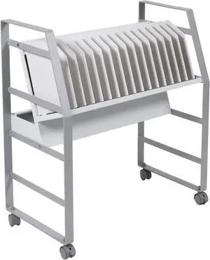 Luxor LOTM16 16 Tablet & Chromebook Open Charging Cart - 14.75 x 30 x 27 in.