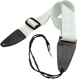 On-Stage GSA10 Adjustable Guitar Strap, White