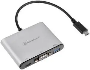 USB 3.1 Type-C to USB Type-A , Type-C x 1(charging port) and VGA connector adapter