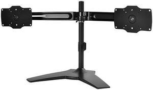 Horizontal dual LCD monitor desk stand, support up to 32" LCD monitor