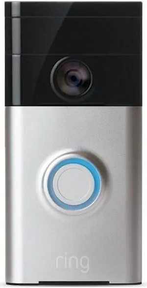 Ring Wi-Fi Enabled Video Doorbell (Satin Nickel)