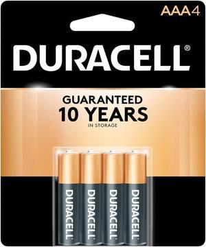 DURACELL CopperTop MN2400 1.5V AAA Alkaline Battery, 4-pack