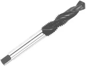 Drill America DWT5/16-18DRAP Dwt Series High-Speed Steel Combined Drill and Tap, Black Oxide Finish, Round Shank, Spiral Flute, 5/16"-18 Size