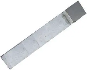 Drill America DEWC-16C2 Qualtech Style C Carbide-Tipped Square Tool Bit, 1" Size, 7" Length, C2 Grade