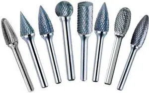Drill America DUL5SET 12 Piece Solid Carbide Standard Bur Set (Pack of 1)