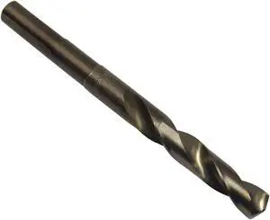 Drill America D/ACO3/8X17/32 3/8" Reduced Shank Cobalt Silver and Deming Drill Bit, 17/32"