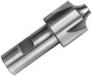 Drill America DWCC Series High-Speed Steel End Mill, Polished Finish, Corner Rounding, 1/2" Cutting Length, 1/8" Cutting Diameter, 3" Length, 5/8" Shank (Pack of 1)
