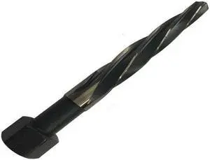Drill America KFDRB13/16HEX-1 HSS Black and Gold Hex Shank Bridge Reamer, Premium, 13/16"