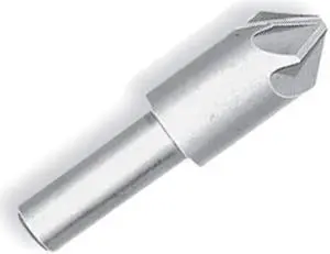 Drill America DEWCHAT Series High-Speed Steel Chatterless Countersink, 6 Flute, 1" Shank Diameter, 2" Size, 60 Degrees Angle (Pack of 1)
