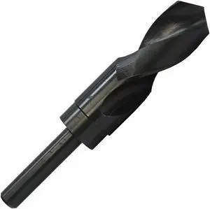 1" Reduced Shank HSS Drill Bit, 1/2" Shank, Qualtech, DWDRSD1