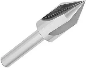 Drill America DEWCSK Series High-Speed Steel Center Reamer Countersink, 3 Flute, 1/2" Shank Diameter, 1" Size, 120 Degrees Angle (Pack of 1)