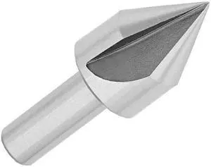 Drill America DEWSFC Series High-Speed Steel Countersink, 1 Flute, 1/4" Shank Diameter, 1/2" Size, 100 Degrees Angle (Pack of 1)
