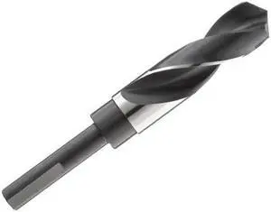 Drill America 49/64in HSS 1/2 Reduced Shank Silver and Deming Drill Bit with 3-F