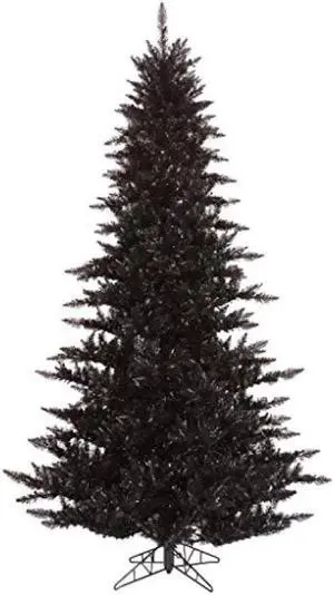 Vickerman 432686 - 7.5' x 52" Black Fir Tree Christmas Tree (K161775)
