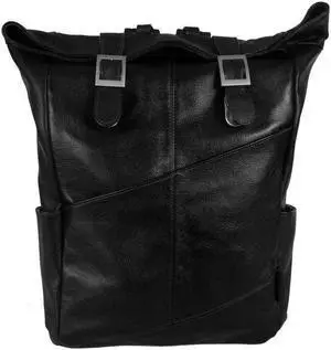 S Series KENNEDY 17 Inch  Leather Dual Access Laptop Backpack