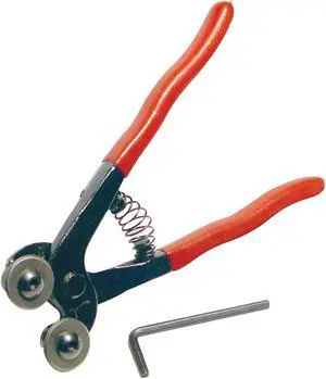 QEP 32010 Glass Tile Nipper,1/4 In Cap,Blue