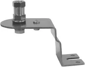 Accessories Unlimited AUF4-L Stainless Left Side Antenna Fender Mount with 0.38 x 24 in. Lug Stud for 2008-2010 Ford F350, 2010-2011 F150, F250 Ford Trucks & 2011 Ford Escape