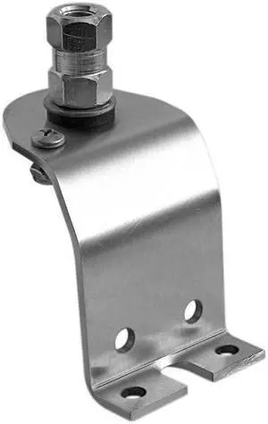 Kalibur AUGM1-L Stainless Steel Hood Channel Mobile Antenna Mount For Gmc - Chevy