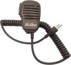 kalibur remote speaker mic for cobra/midland handheld cb with 3. 5mm earphone jack