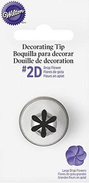 Wilton No.2D Decorating Tip, Drop Flower