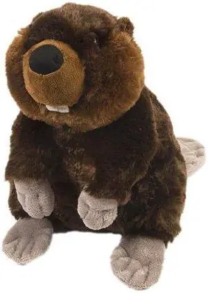 Wild Republic Beaver Plush, Stuffed Animal, Plush Toy, Gifts for Kids, Cuddlekins 12 Inches