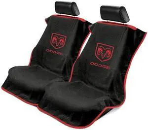 Seat Armour SA100DODB Black 'Dodge' Seat Protector Towel