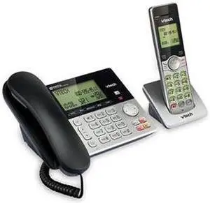 Vtech Cs6949 Dect 6.0 Standard Phone - Black Silver