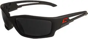 EDGE EYEWEAR SK136 Safety Glasses, Traditional Smoke Polycarbonate Lens,