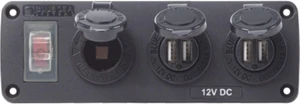 Exterior Panel, 12VDC Socket & Two USBs Exterior Panel, 12VDC Socket & Two USBs