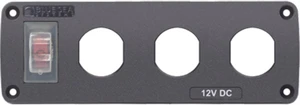 Exterior Panel, Three Blank Openings Exterior Panel, Three Blank Openings