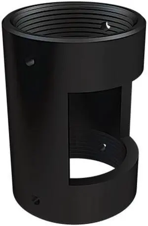 Pipe connector with opening