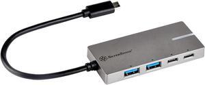 USB 3.1 Gen 1 Type-C to Dual USB Type-A and dual Type-C hub